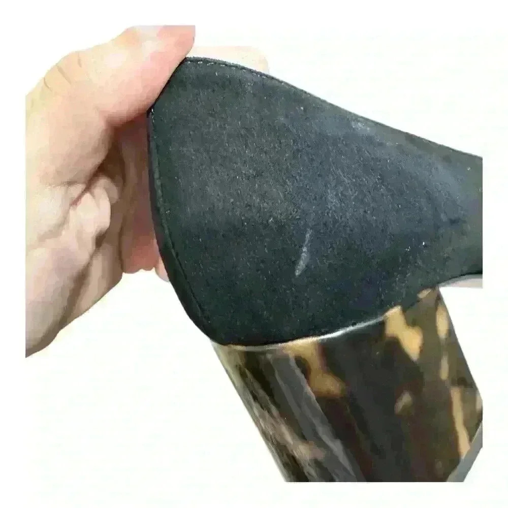 Talbots Isa Heels Block Tortoise Pattern Black Su… - image 3